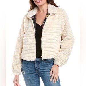 JASON WU Stand Collar Jacket black size M new with tags